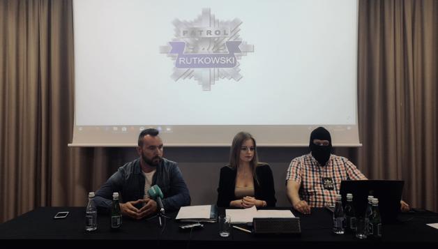 Konferencja prasowa Biura Rutkowski w Gdańsku w sprawie tajemniczo zaginionego Piotr Runowicza, a także przywłaszczenia pieniędzy przez jedną z pomorskich firm.