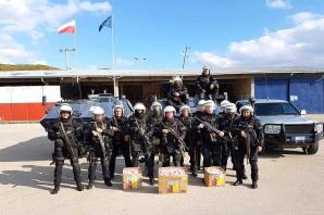 Polscy policjanci uczestniczący w misji w Kosowie wspierają akcje charytatywne