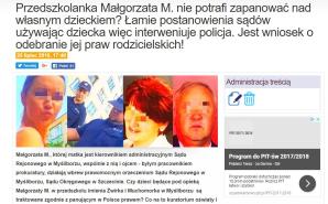 Czy Sąd Rejonowy w Myśliborzu wspiera porywaczy dzieci? Wypuścił zatrzymanego przez Prokuratora za kratami Artura Guhl, który ukrywa poszukiwanego w całej Europie 4-latka!!!