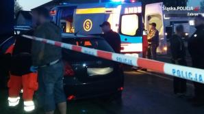 [VIDEO] Strzelanina i policyjna obława w Zabrzu. 37-latek uciekając przed policją wyskoczył z okna