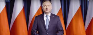 [VIDEO] Orędzie Prezydenta Andrzeja Dudy  do Polaków w sprawie epidemii koronawirusa