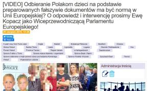 [VIDEO] Z polskiej matki, ofiary seks-korupcji, zadrwiła holenderska prokurator Heleen Rutgers! Interweniuje Ambasada RP w Hadze! Czy Unia Europejska reprezentowana przez obojętną na ten dramat Ewę Kopacz to bezduszny, szastający kasą twór bezprawia?