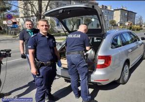 Jawor. Policjanci wsparli akcję pomocy!