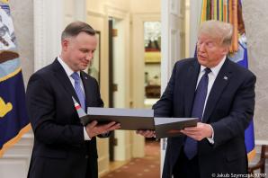 [VIDEO] Prezydent Andrzej Duda w Białym Domu