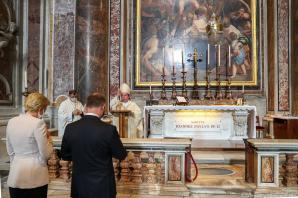 [VIDEO] Para Prezydencka w Watykanie. Audiencja u Papieża Franciszka