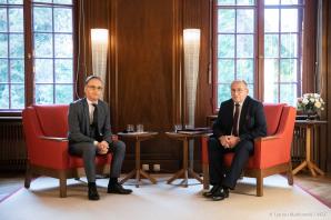 [VIDEO] O Białorusi i Polonii w Niemczech Minister Zbigniew Rau w Berlinie