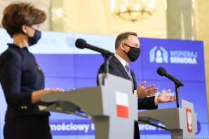 [VIDEO] Prezydent zachęca ozdrowieńców do wolontariatu