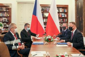 [VIDEO] Wizyta Prezydenta RP w Republice Czeskiej 