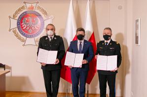 [VIDEO] Straż pożarna włącza się w walkę rządu z koronawirusem – wspólny list intencyjny