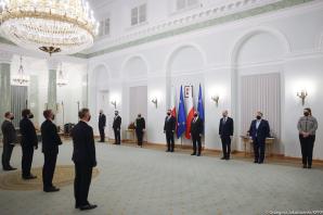 [VIDEO] Nominacje w Kancelarii Prezydenta RP