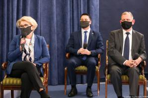 [VIDEO] Prezydent: Dążymy do tego, aby dzieci jak najszybciej wróciły do szkoły