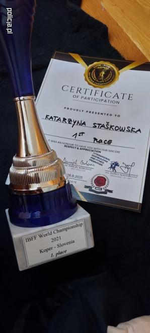 Policjantka mistrzynią świata