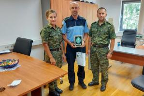 Zmiana kontyngentów na misjach Straży Granicznej w Republice Słowenii oraz w Republice Macedonii Północnej.