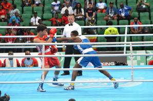 Łódzki policjant jako jedyny Polak sędziował walki bokserskie na Igrzyskach Olimpijskich Tokio 2020