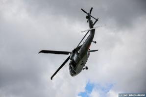[VIDEO] Gotowi do podjęcia najtrudniejszych zadań. Black Hawk który niedawno wrócił z działań ratowniczo-gaśniczych w Turcji.