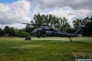 [VIDEO] Gotowi do podjęcia najtrudniejszych zadań. Black Hawk który niedawno wrócił z działań ratowniczo-gaśniczych w Turcji.