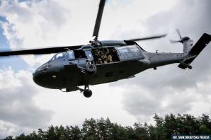 [VIDEO] Gotowi do podjęcia najtrudniejszych zadań. Black Hawk który niedawno wrócił z działań ratowniczo-gaśniczych w Turcji.