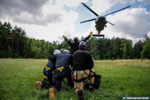 [VIDEO] Gotowi do podjęcia najtrudniejszych zadań. Black Hawk który niedawno wrócił z działań ratowniczo-gaśniczych w Turcji.