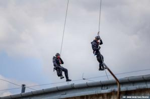 [VIDEO] Gotowi do podjęcia najtrudniejszych zadań. Black Hawk który niedawno wrócił z działań ratowniczo-gaśniczych w Turcji.