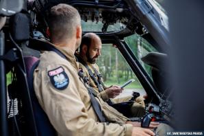 [VIDEO] Gotowi do podjęcia najtrudniejszych zadań. Black Hawk który niedawno wrócił z działań ratowniczo-gaśniczych w Turcji.