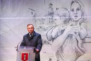 [VIDEO] Prezydent w Wieluniu. 82. rocznica wybuchu II Wojny Światowej