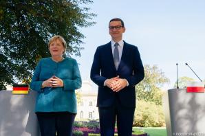 [VIDEO] Premier po spotkaniu z kanclerz Niemiec: polsko-niemieckie relacje są bardzo dobre