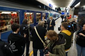 Connecting Europe Express w Warszawie