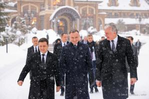 Prezydent na Ukrainie na szczycie Trójkąta Lubelskiego. Przywódcy solidarnie wyrazili sprzeciw wobec ataków hybrydowych ze strony białoruskiego reżimu i Moskwy, podkreślili także poparcie dla integralności Ukrainy