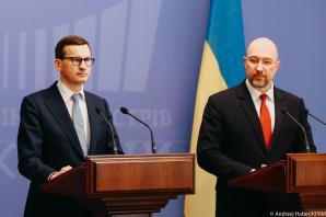 [VIDEO] Premier w Kijowie: cała Europa i cały świat zachodni muszą się zjednoczyć na rzecz suwerenności, niepodległości i nienaruszalności terytorialnej Ukrainy