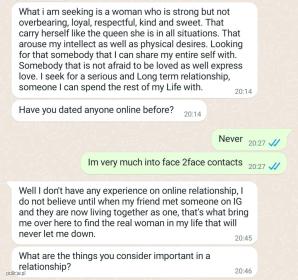 Oszukani na miłość...Rzekomy amerykański żołnierz najpierw pisze, że kocha, a następnie prosi o pieniądze? To może być oszust, a nawet oszustka, np. z Zimbabwe