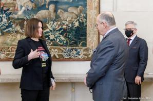 Spotkanie szefa dyplomacji z liderką białoruskiej opozycji