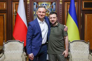 [VIDEO] Andrzej Duda przed Radą Najwyższą Ukrainy