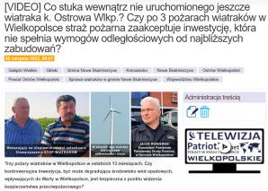 [VIDEO] CBA rozpoczęło kontrolę budowy wiatraków w gminie Nowe Skalmierzyce. To skutek zgłoszenia ze strony Stowarzyszenia STOP WIATRAKOM na możliwe nieprawidłowości działań urzędników gminnych, powiatowych,  wojewódzkich i państwowych!