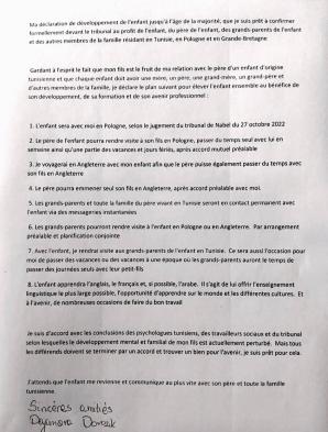 [VIDEO] TUNEZJO! WIELKA BRYTANIO ! ODDAJCIE POLSKIE DZIECKO POLSKIEJ MATCE ! Protesty pod warszawskimi Ambasadami Wielkiej Brytanii w piątek o godz. 9:30 i Tunezji o godz.10:30! BĄDŹCIE Z NAMI! 