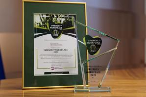 Nagroda Friendly Workplace 2023 dla MRiT