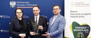 Nagroda Friendly Workplace 2023 dla MRiT