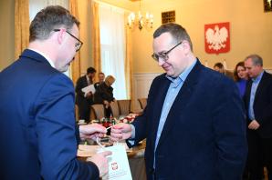 Spotkanie wiceministra Marcina Romanowskiego z Kierownikiem Narodowej Służby Społecznej Ukrainy