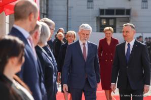 [VIDEO] Prezydenci Polski i Czech o skutkach agresji na Ukrainę i relacjach dwustronnych