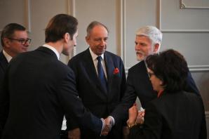 Wizyta nowo wybranego Prezydenta Czech w Polsce. Spotkanie z Marszałek Sejmu