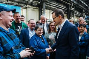 [VIDEO] Premier Mateusz Morawiecki: w Gliwicach i w całej Polsce ważny jest rozwój polskiej zbrojeniówki