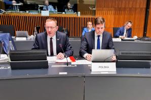Minister rolnictwa i rozwoju wsi Robert Telus na posiedzeniu Rady AGRIFISH w Luksemburgu
