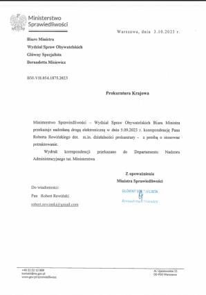 PATRIOT24 INTERWENIUJE: Po naszym zgłoszeniu Ministerstwo Sprawiedliwości przekazuje sprawę fałszywej biegłej sądowej Agnieszki Juszczyk-Mirek do Prokuratury Krajowej! W prokuraturach są kolejne zawiadomienia o możliwości popełnienia przez nią przestępstw!