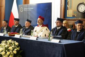 [VIDEO] Minister Edukacji i Nauki Przemysław Czarnek uczestniczył w pierwszej inauguracji roku akademickiego 2023/2024 w Szkole Głównej Mikołaja Kopernika w Warszawie