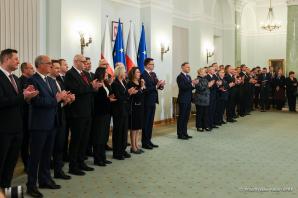 [VIDEO] Prezydent powołał Premiera oraz Radę Ministrów