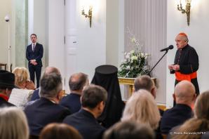 [VIDEO] W Pałacu Prezydenckim odbyło się coroczne spotkanie Prezydenta Andrzeja Dudy i Małżonki Agaty Kornhauser–Dudy z przedstawicielami kościołów i związków wyznaniowych obecnych w Polsce 