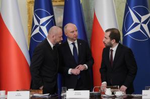 [VIDEO] Rada Bezpieczeństwa Narodowego przed wizytą w USA