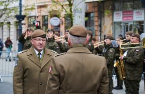 Orkiestra Reprezentacyjna WOT zagrała na święcie 9 Łódzkiej Brygady Obrony Terytorialnej.