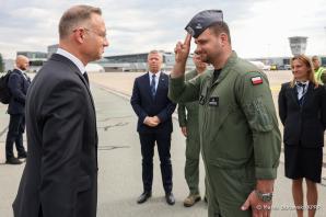 [VIDEO] Prezydent RP na szczycie amunicyjnym w Pradze