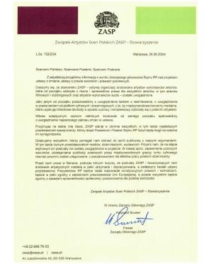 [VIDEO] Aleksandra Popławska: Tantiemy z internetu to są zarobki za naszą pracę i nam się należą. W Europie wszyscy powinniśmy działać na podobnych prawach