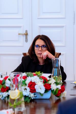 [VIDEO] Spotkanie Wiceminister Zuzanny Rudzińskiej-Bluszcz i Specjalnej Przedstawicielki Sekretarza Generalnego ONZ ds. przemocy wobec dzieci Najat Maalli M’jid